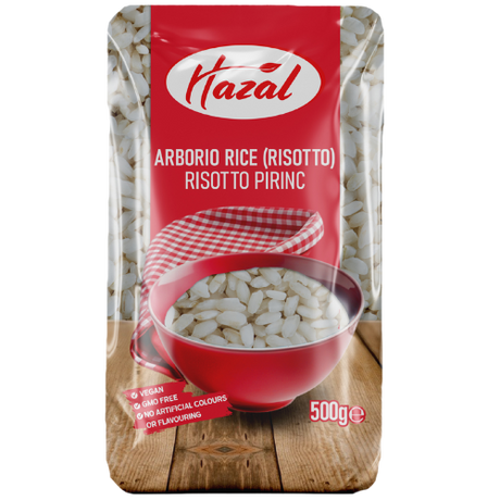 Hazal (202) Arborio Rice (Risotto) 6X500g dimarkcash&carry