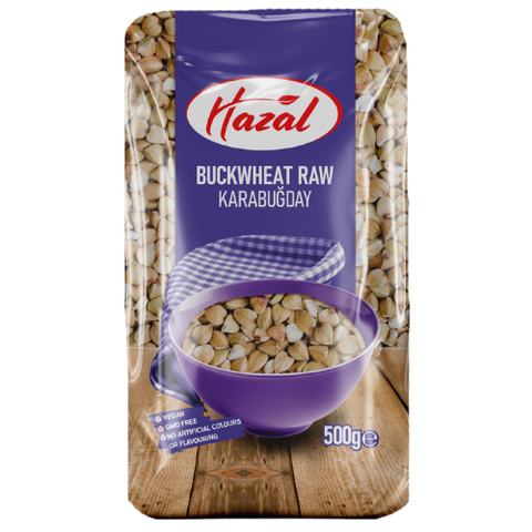 Hazal (212) Buckwheat Raw 6X500g dimarkcash&carry