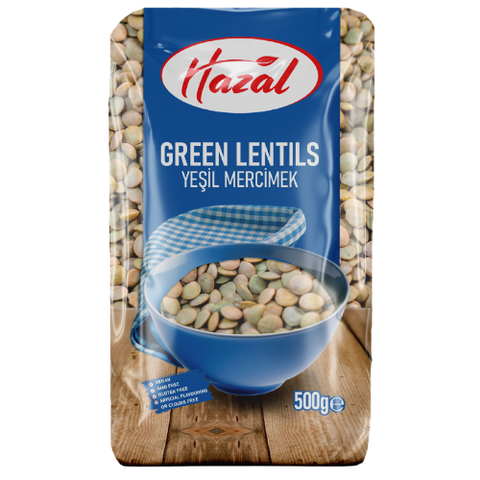 Hazal (220) Green Lentils 6X500G dimarkcash&carry