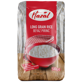 Hazal (222) Long Grain Rice 6X500G dimarkcash&carry