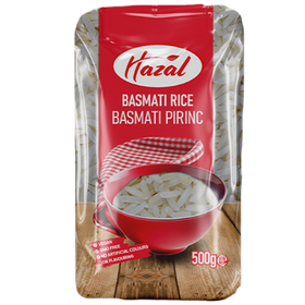Hazal (235) Basmati Rice 6X500G dimarkcash&carry