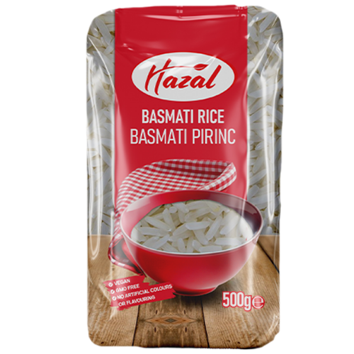 Hazal (235) Basmati Rice 6X500G dimarkcash&carry