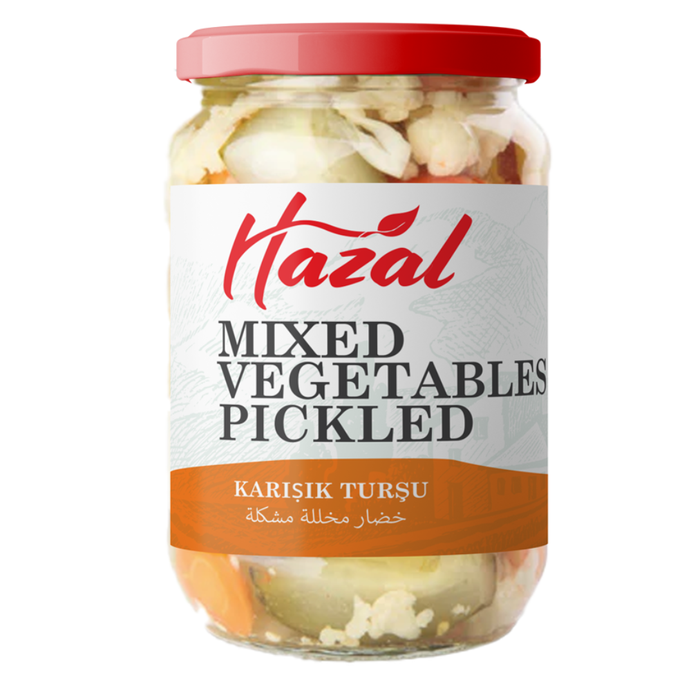 Hazal Mixed Vegetable Pickles 6x720cc dimarkcash&carry