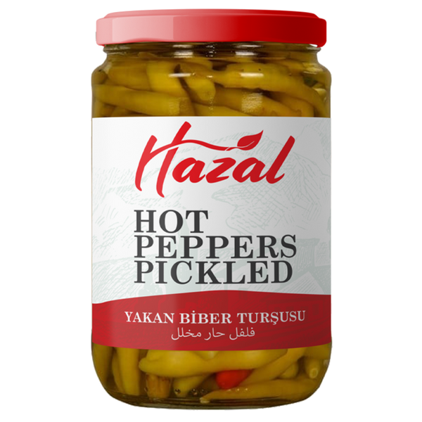 Hazal Hot Pepper Pickles 6x720cc dimarkcash&carry