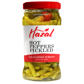 Hazal Hot Pepper Pickles 6x320cc dimarkcash&carry