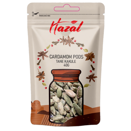 Hazal (506) Cardamom Pods 8X40G dimarkcash&carry