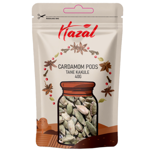 Hazal (506) Cardamom Pods 8X40G dimarkcash&carry