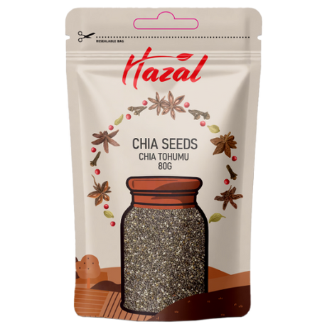 Hazal (509) Chia Seeds 8X80G dimarkcash&carry