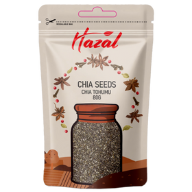 Hazal (509) Chia Seeds 8X80G dimarkcash&carry