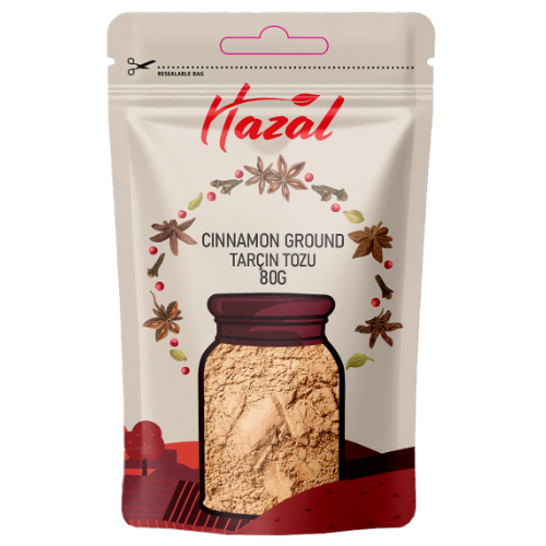 Hazal (512) Cinnamon Ground 8X80G dimarkcash&carry