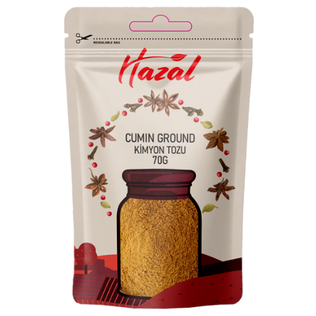 Hazal (520) Cumin Ground 8X70G dimarkcash&carry