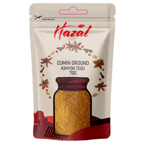 Hazal (520) Cumin Ground 8X70G dimarkcash&carry