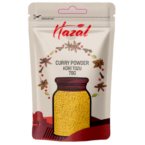 Hazal (522) Curry Powder 8X70G dimarkcash&carry