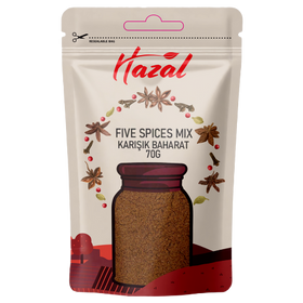 Hazal (526) Five Spice Mix 8X70G dimarkcash&carry