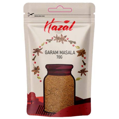 Hazal (530) Garam Masala 8X70G dimarkcash&carry