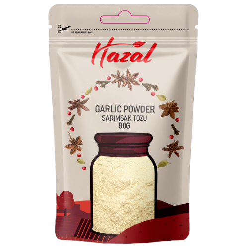 Hazal (532) Garlic Powder 8X80G dimarkcash&carry