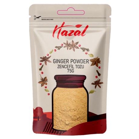 Hazal (533) Ginger Ground 8X75G dimarkcash&carry