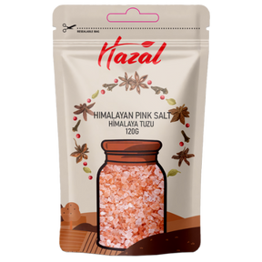 Hazal (537) Himalayan Pink Salt 8X120G dimarkcash&carry
