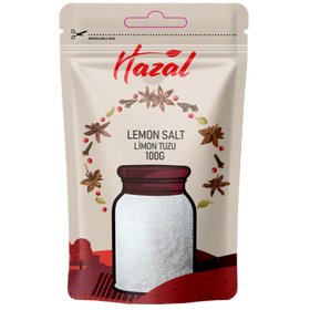 Hazal (539) Lemon Salt Fine 8X100G dimarkcash&carry