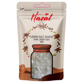 Hazal (540) Lemon Salt Coarse 8X80G dimarkcash&carry