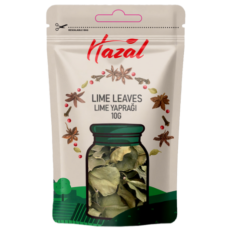 Hazal (541) Lime Leaves 8X10G dimarkcash&carry