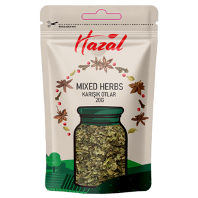 Hazal (547) Mixed Herbs 8X20G dimarkcash&carry