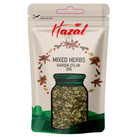 Hazal (547) Mixed Herbs 8X20G dimarkcash&carry