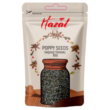 Hazal (559) Poppy Seeds 8X85G dimarkcash&carry