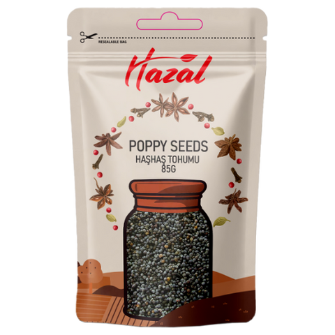 Hazal (559) Poppy Seeds 8X85G dimarkcash&carry