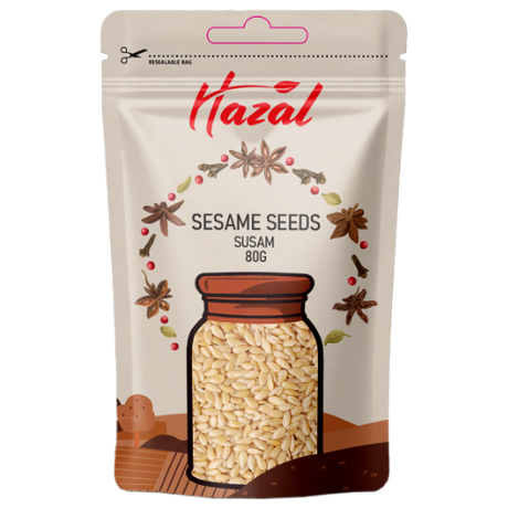 Hazal (561) Sesame Seeds 8X80G dimarkcash&carry