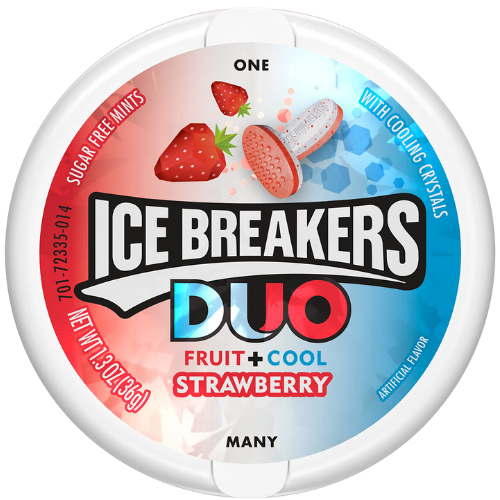 Ice Breakers Duo Strawberry 8x36g