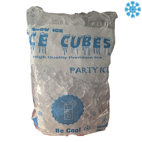 Ice Cube 6X2Kg - Collection Only Frozen Product dimarkcash&carry