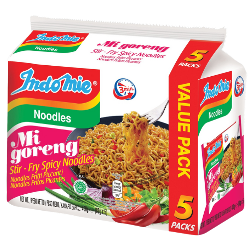 Indomie Noodles - Mi Goreng Hot&Spicy 40X80G dimarkcash&carry