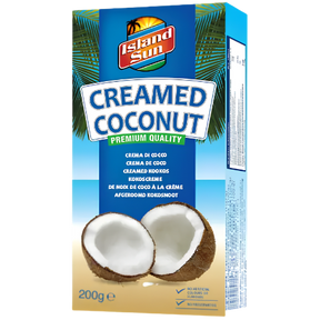 Island Sun Creamed Coconut 12x200g dimarkcash&carry