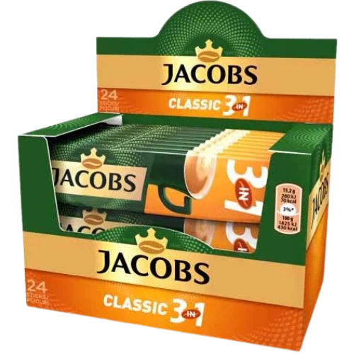 Jacobs 3 In 1 Coffee *classic* 6x(24x15.2g)