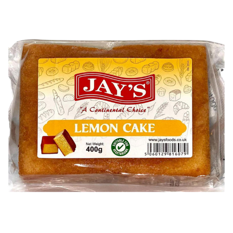Jays Lemon Slab Cake 6x400g dimarkcash&carry