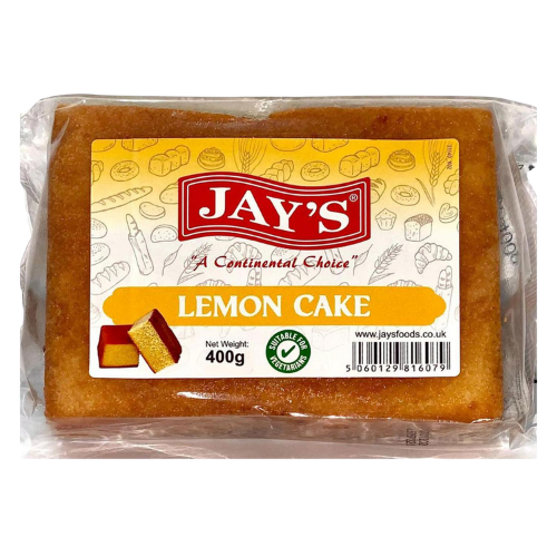 Jays Lemon Slab Cake 6x400g dimarkcash&carry