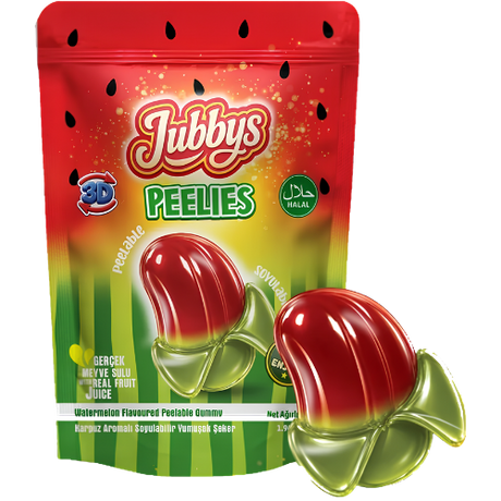 Jubby Peelable Watermelon (Halal) 12X55G dimarkcash&carry
