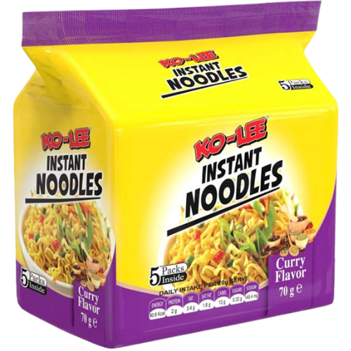 Curry Noodle 5Pack 6X5X70G dimarkcash&carry