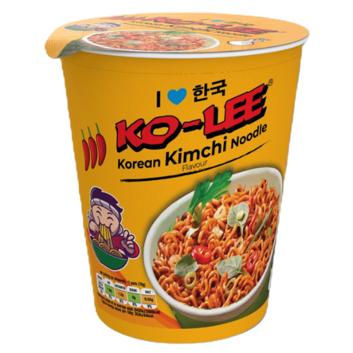 Ko Lee Korean Kimchi Noodle Cup 6x65g dimarkcash&carry