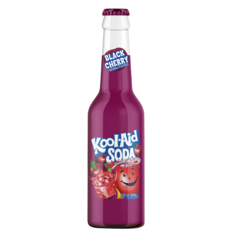 Kool Aid Black Cherry Glass Bottles 12X355Ml dimarkcash&carry