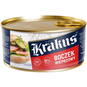 Krakus Pork Bacon 6X300g dimarkcash&carry