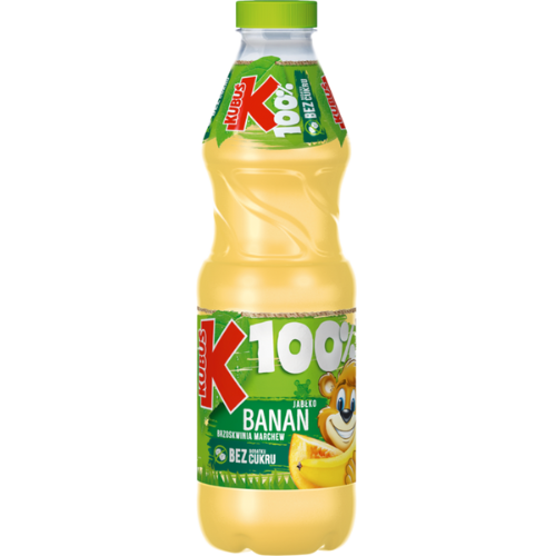 Kubus Banana Apple & Peach Juice 6X900Ml/P Bottle dimarkcash&carry