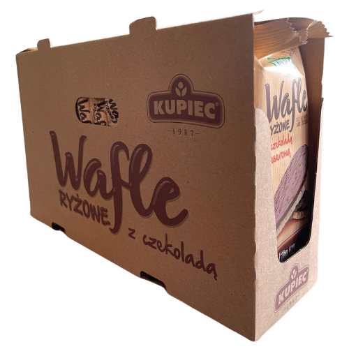 Kupiec Rice Cakes With Chocolate Dessert 12X60G dimarkcash&carry