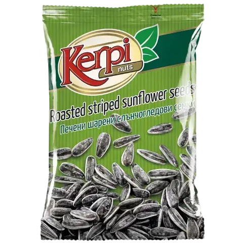 Kerpi Sunflower Seeds Striped Green Pack 18X80G