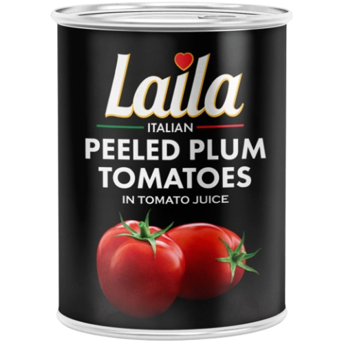 Laila Peeled Plum Tomatoes 12X400G