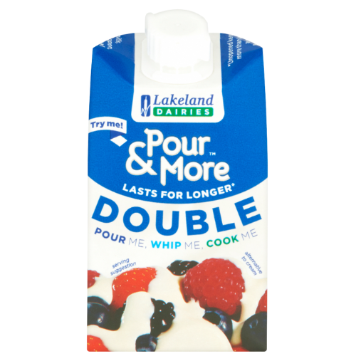 Pour&More Double Cream 12X250Ml dimarkcash&carry