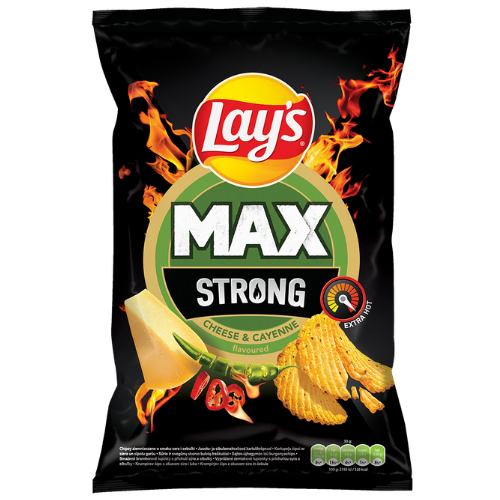 Lays Cheese Cayenne 24X120g WINTER SALE