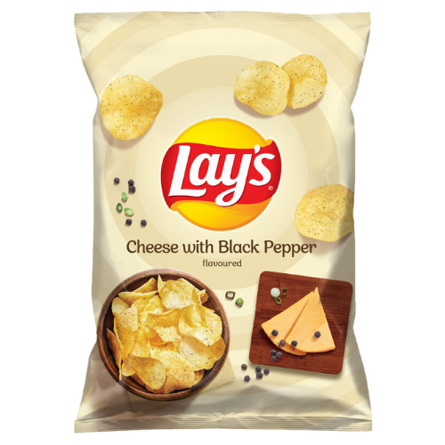 Lays Cheese With Black Pepper 21X130G dimarkcash&carry