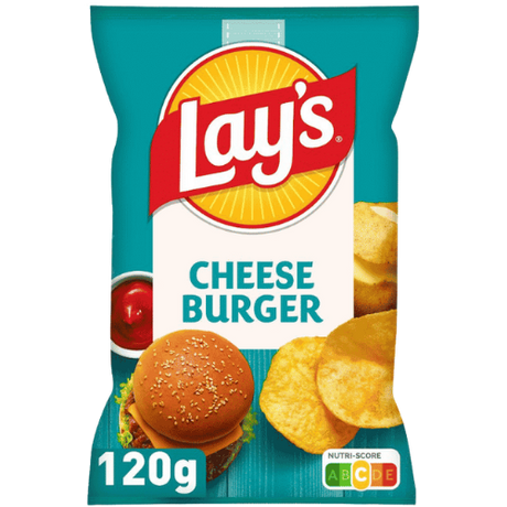Lays Cheeseburger 24x120g dimarkcash&carry
